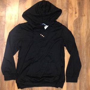 NWT black hoodie